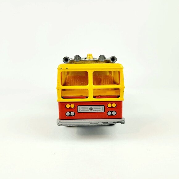 Majorette Pompe a Incende Fire Truck 1:47 Scale Vintage Made in France - Picture 2 of 7